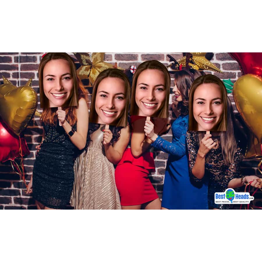 Best Big Heads 12" x 18" Custom Head Cutout on a Stick at Groupon: from $5