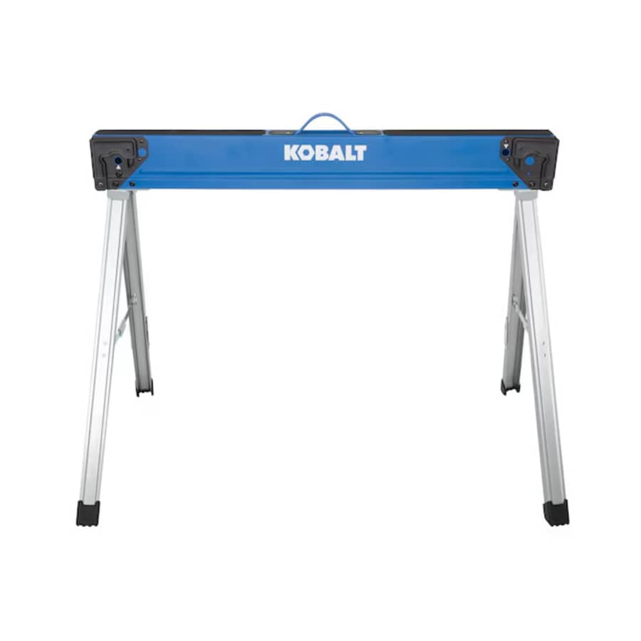 Kobalt 43" x 30" 1,100-lbs.-Capacity Steel Saw Horse: $30 Kobalt 43" x 30" 1,100-lbs.-Capacity Steel Saw Horse: $30