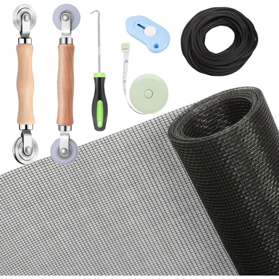 Screen Door and Window Repair Kit: $19