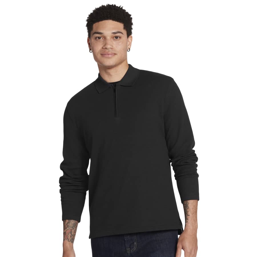Awearness Kenneth Cole Men's Slim Fit Zip Polo: $9.99 Awearness Kenneth Cole Men's Slim Fit Zip Polo: $9.99