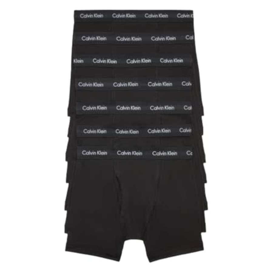 Calvin Klein Men's Cotton Stretch Boxer Briefs 7-Pack: $43 Calvin Klein Men's Cotton Stretch Boxer Briefs 7-Pack: $43
