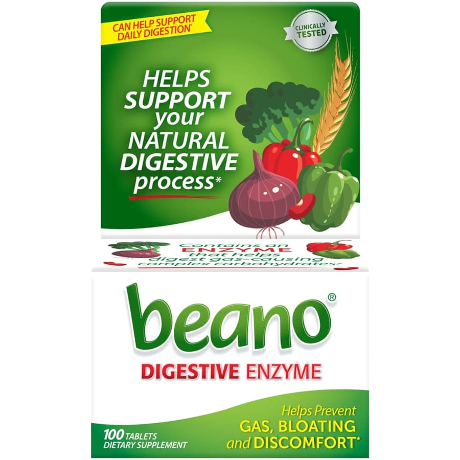 Beano Digestive Enzyme 100-Count Tablets: $5.40 via Sub & Save