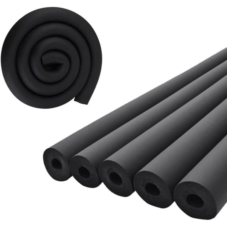 1" x 3/8" x 6-Foot Pipe Insulation Tubing: $8.54 1" x 3/8" x 6-Foot Pipe Insulation Tubing: $8.54