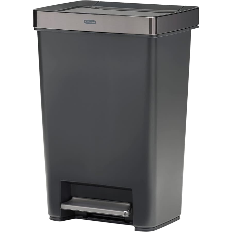 Rubbermaid Premier Series IV Step-On 12.4-Gallon Trash Can: $51 w/ Prime
