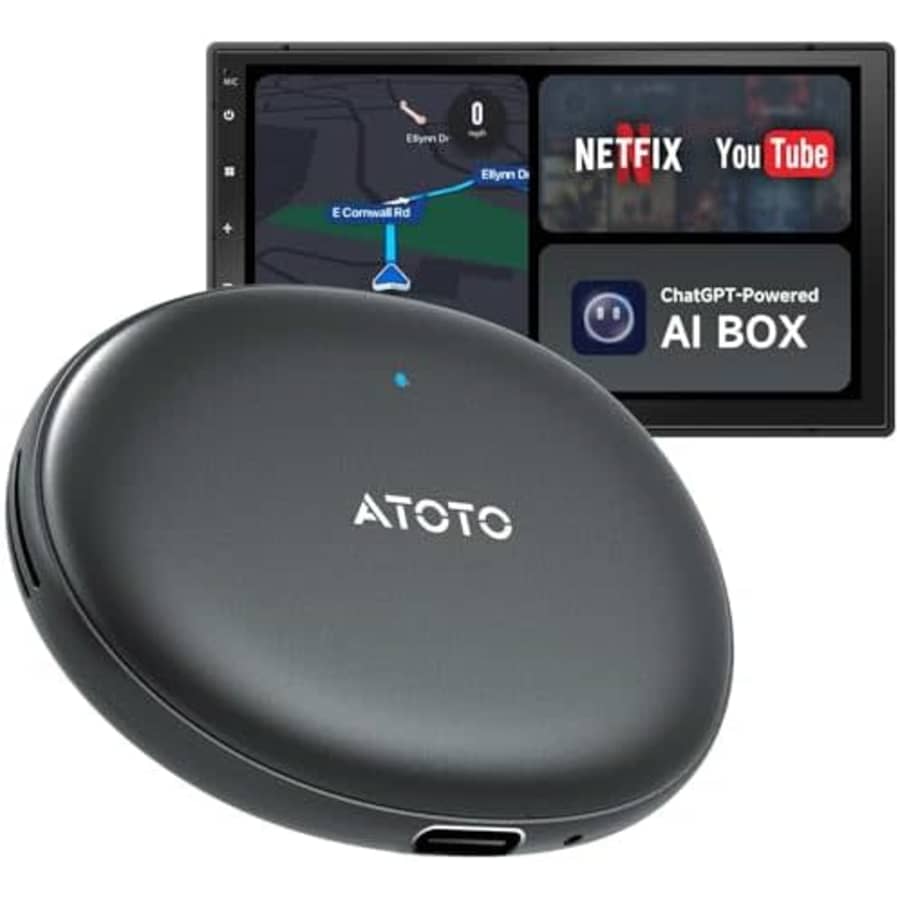 AtotoSelect Wireless CarPlay & Android Auto Adapter: $39.99 AtotoSelect Wireless CarPlay & Android Auto Adapter: $39.99