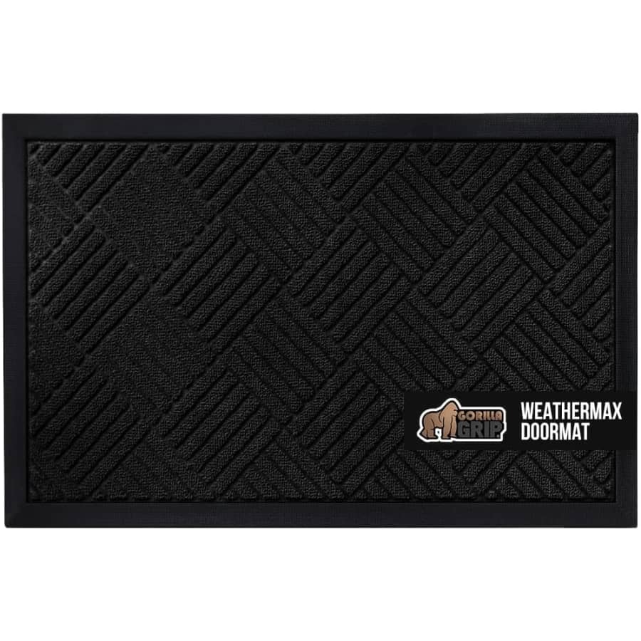 Gorilla Grip 17x29" All-Season WeatherMax Doormat: $17