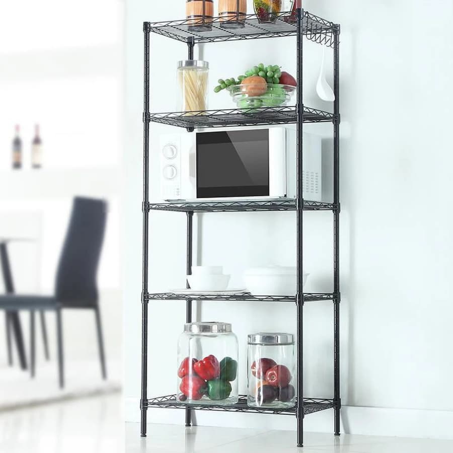 Ktaxon 59" 5-Tier Storage Rack: $28