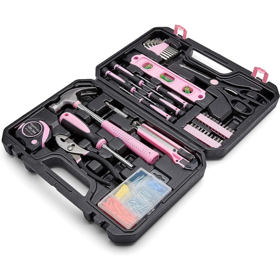 Amazon Basics 142-Piece DIY Household Tool Set: $21