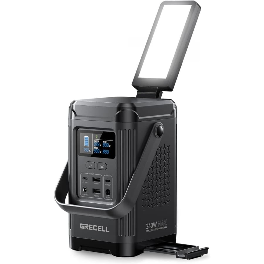 Grecell 240W Portable Power Station: $60