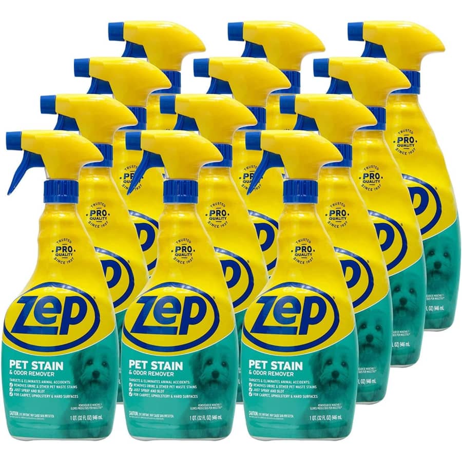 Zep 32-oz. Pet Stain and Odor Remover 12-Pack: $39 via Subscribe & Save