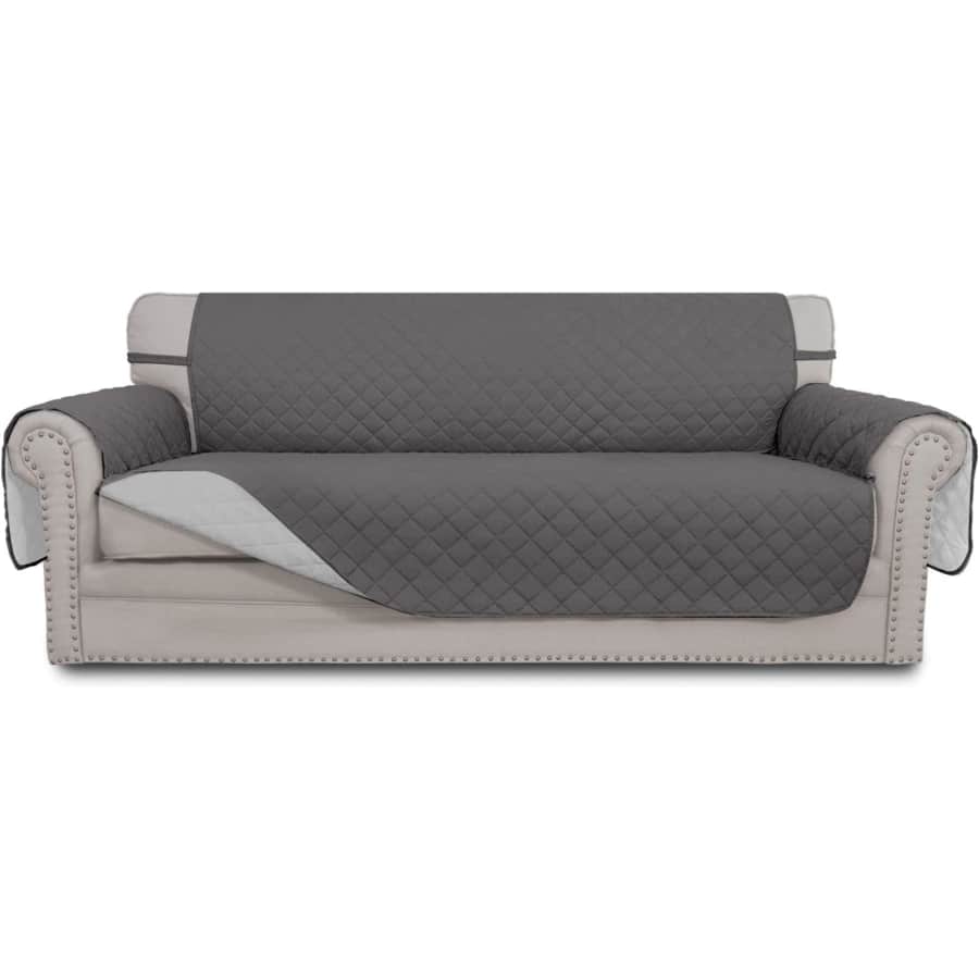 Reversible Water Resistant Couch Cover: $17