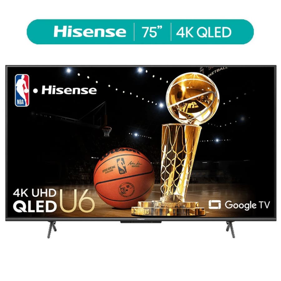 Hisense U6H Series 75U6H 75" 4K ULED UHD Smart TV: $498 Hisense U6H Series 75U6H 75" 4K ULED UHD Smart TV: $498