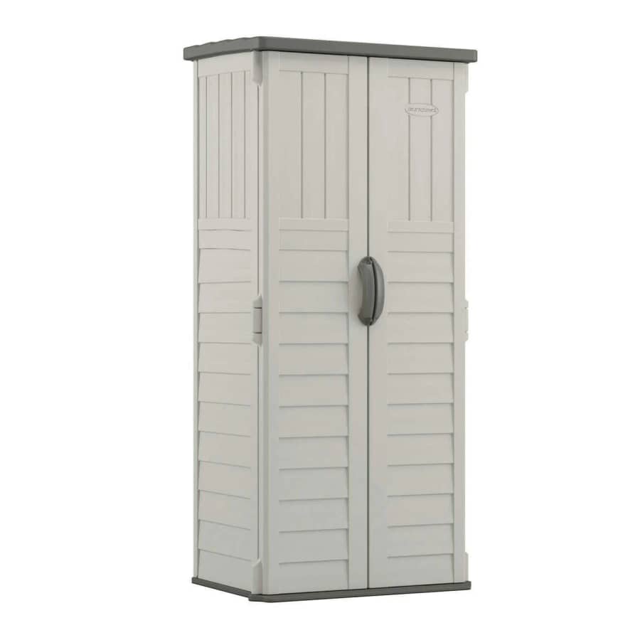 Suncast 22 cu. ft. Vertical Outdoor Storage Shed: $197