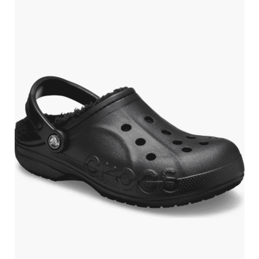 Crocs Unisex Baya Faux Fur Lined Clog Slippers: $40