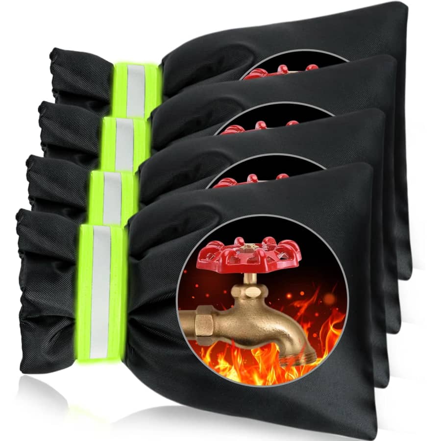 Outdoor Faucet Covers 4-Pack: $9.99