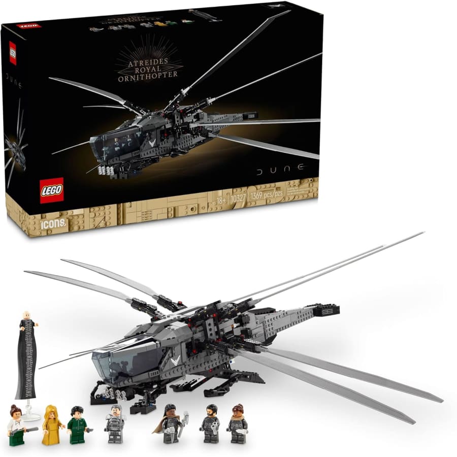 LEGO Icons Dune Atreides Royal Ornithopter: $132 LEGO Icons Dune Atreides Royal Ornithopter: $132