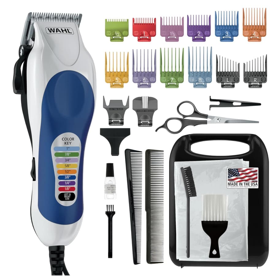 Wahl Clipper USA Color Pro Complete Haircutting Kit: $33