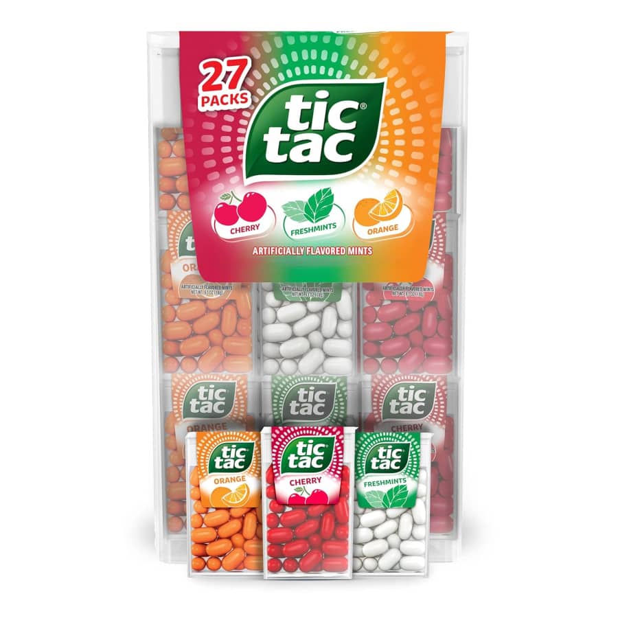 Tic Tac Variety Pack 27-Count Mega Box: $23 via Sub & Save