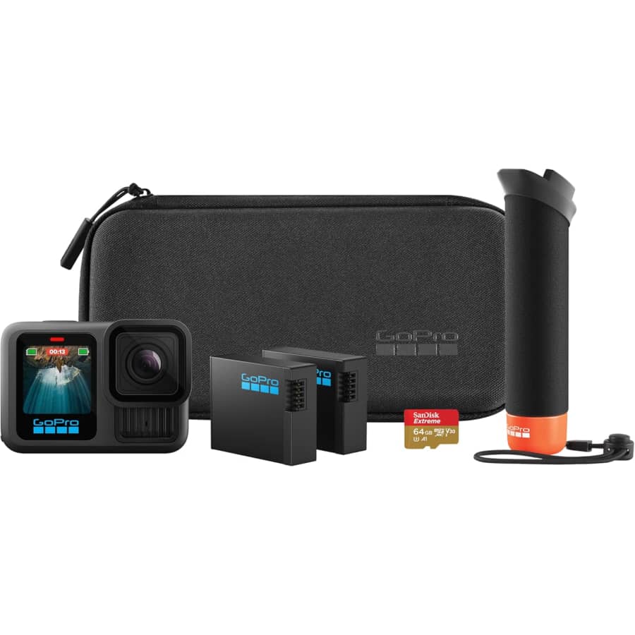 GoPro HERO13 Black Bundle with Accessories: $380 GoPro HERO13 Black Bundle with Accessories: $380