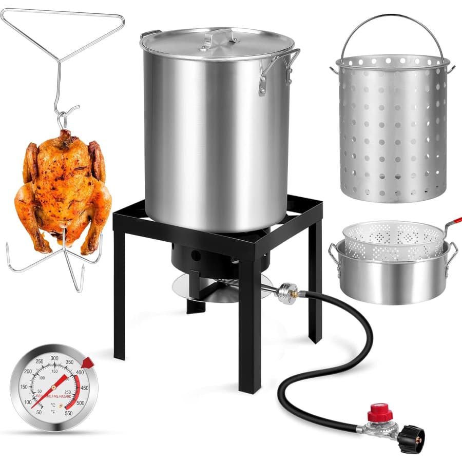 Ryhofoud 55,000 BTU Propane Turkey Fryer: $59.99