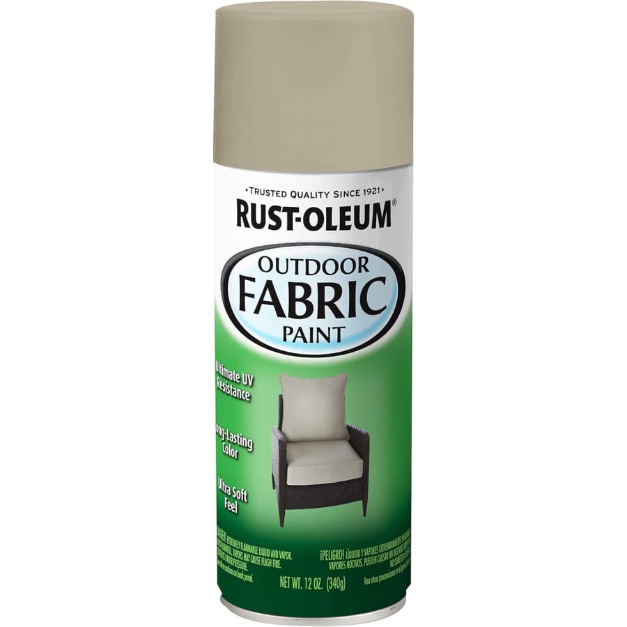 Rust-Oleum Outdoor Fabric Spray Paint 12-oz.: $15 Rust-Oleum Outdoor Fabric Spray Paint 12-oz.: $15