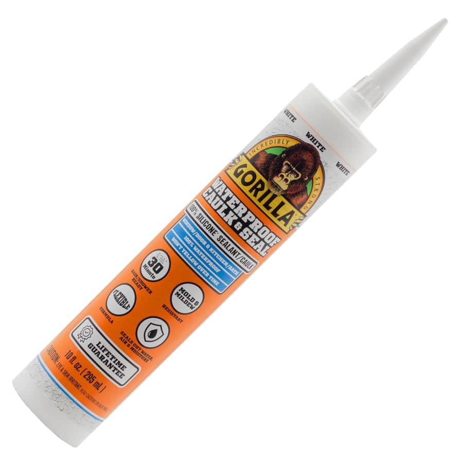 Gorilla Waterproof Caulk & Seal 10-oz. Cartridge: $7.79 via Sub & Save Gorilla Waterproof Caulk & Seal 10-oz. Cartridge: $7.79 via Sub & Save