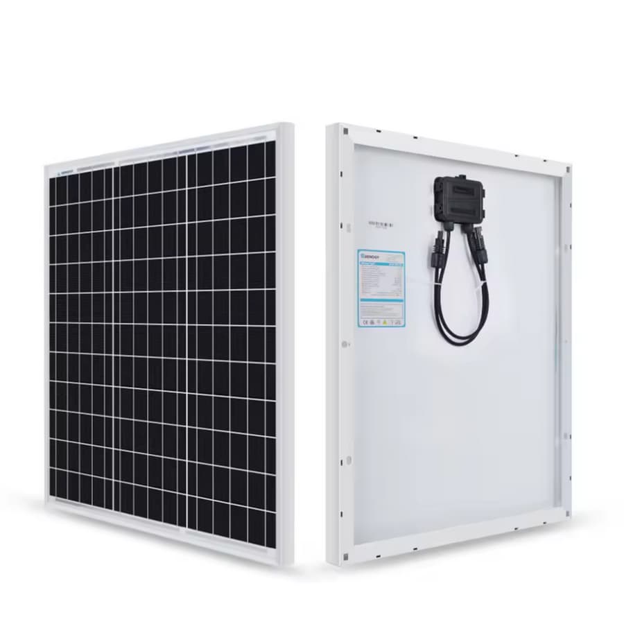 Renogy 50W 12V Solar Panel: $22