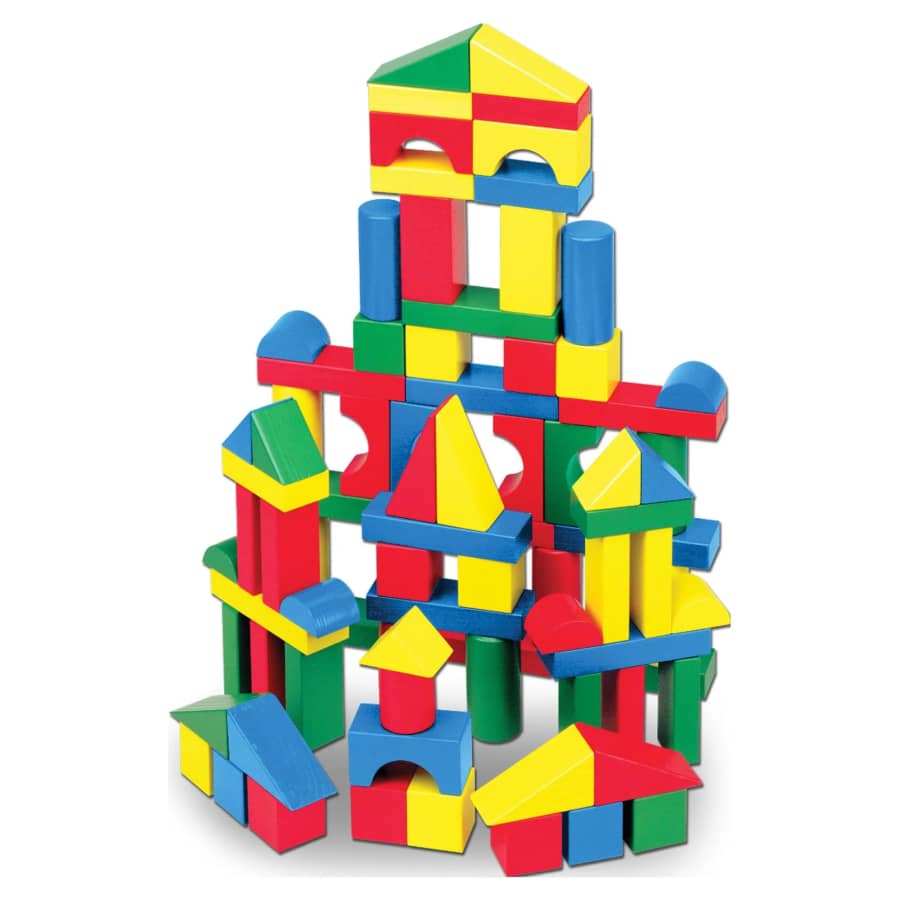 Melissa & Doug Wood Blocks 100-Piece Set: $10 Melissa & Doug Wood Blocks 100-Piece Set: $10
