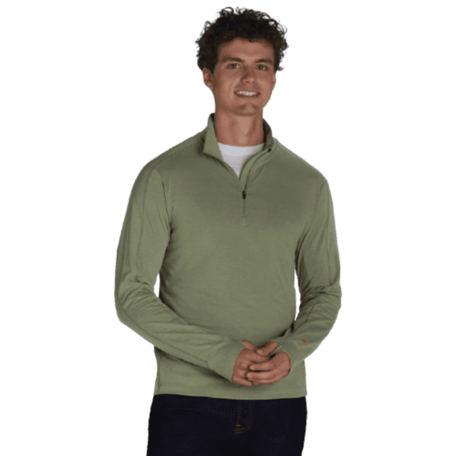 Ozark Trail Men's Quarter-Zip Pullover: From $11