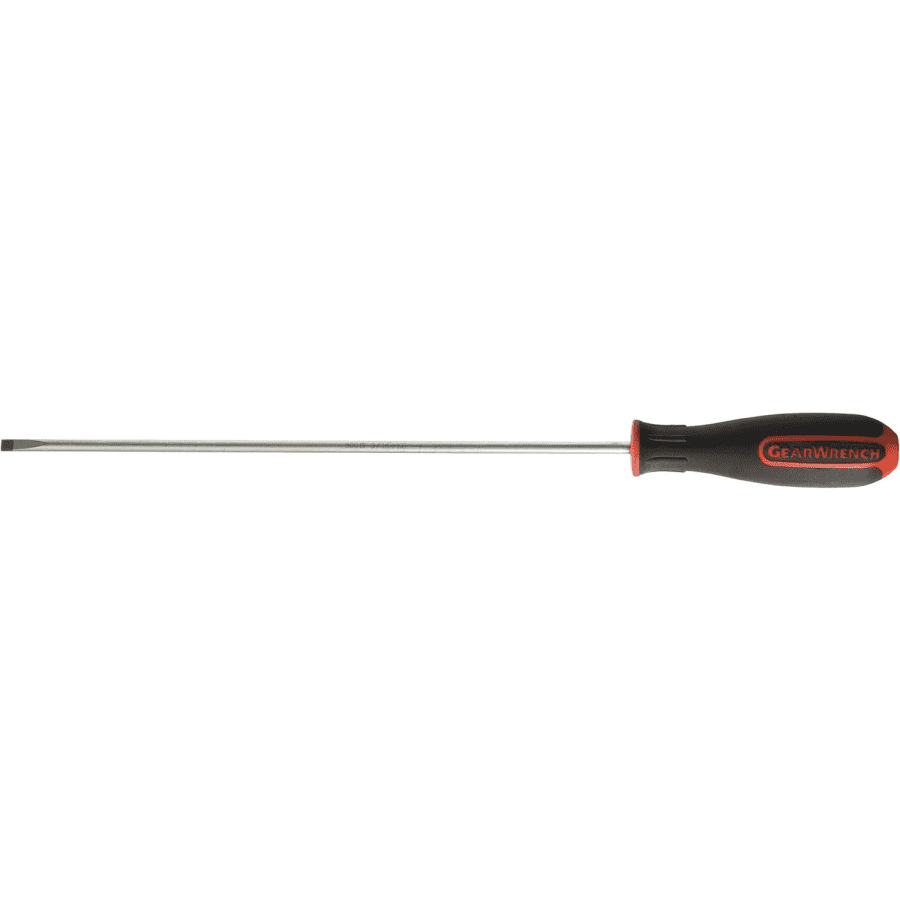GearWrench 3/16 x 10" Slotted Screwdriver: $7 GearWrench 3/16 x 10" Slotted Screwdriver: $7
