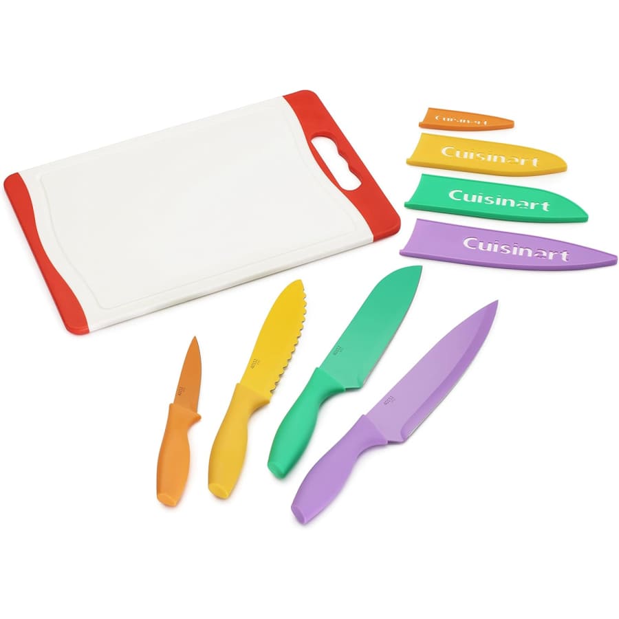Cuisinart 9-Piece Knife Set with Cutting Board: $21.85