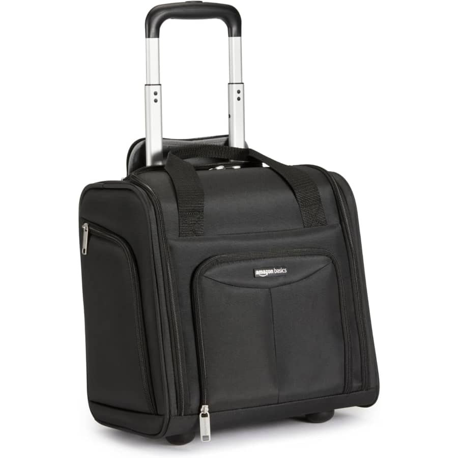 Amazon Basics 14" Rolling Underseat Carry-On Bag: $25 w/ Prime