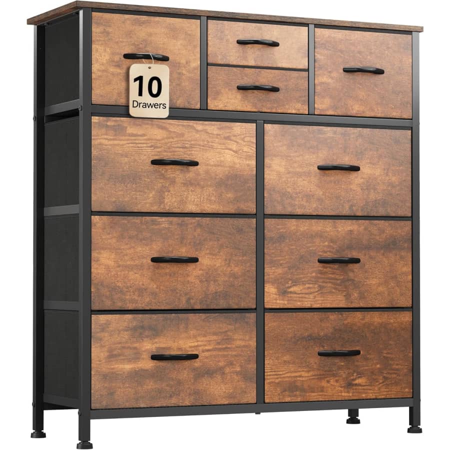 Yitahome 10-Drawer Dresser: $39