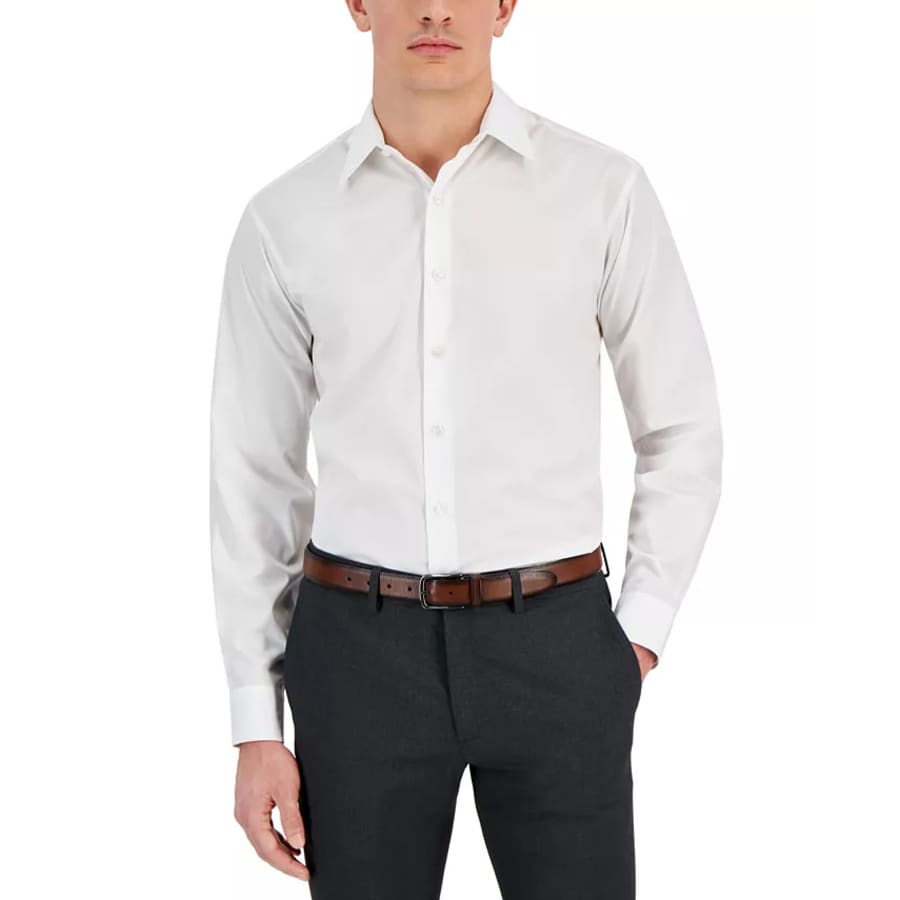 Club Room Men's Solid Dress Shirt: $14.99