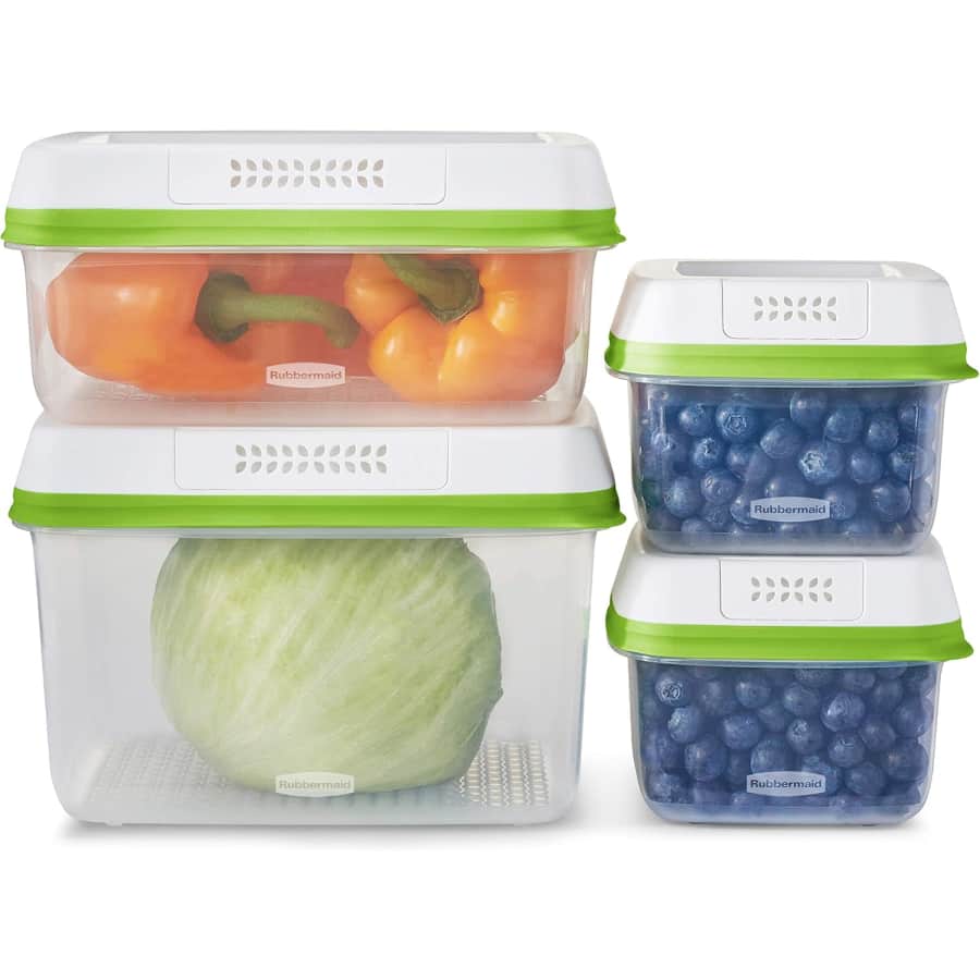 Rubbermaid FreshWorks Produce Saver 8-Piece Set: $23.05 Rubbermaid FreshWorks Produce Saver 8-Piece Set: $23.05
