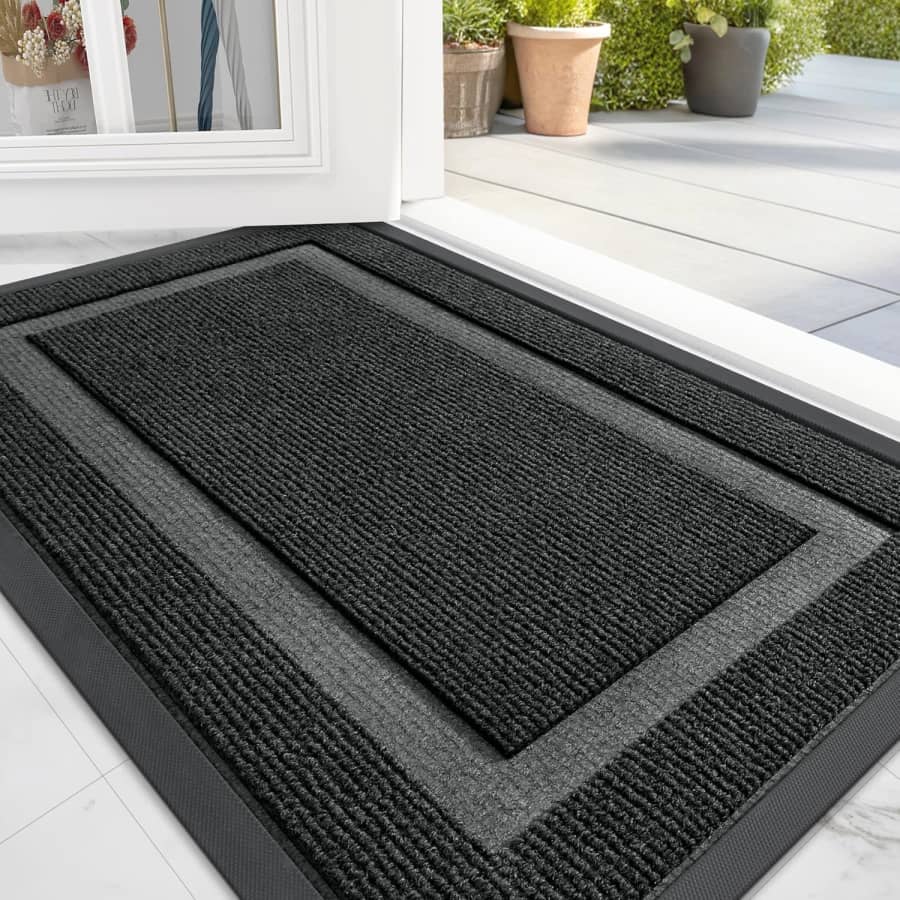 Olanly 30" x 17" Waterproof Rubber Door Mat: $8.49 Olanly 30" x 17" Waterproof Rubber Door Mat: $8.49