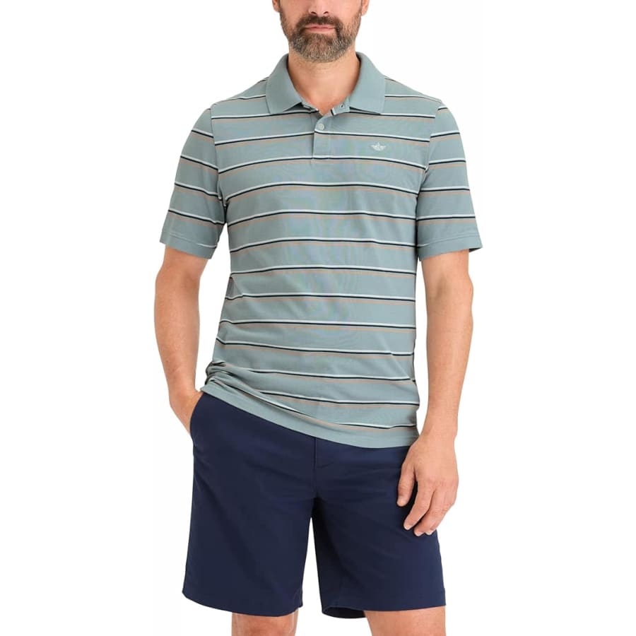 Dockers Men's Performance Pique Polo Shirt: $20