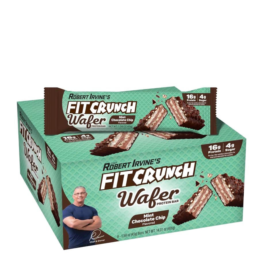 Fitcrunch Wafer Protein Bars 9-Pack: $17 via Subscribe & Save