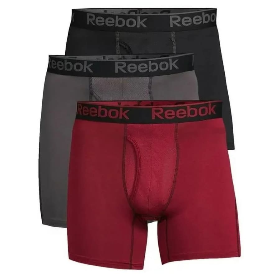 Reebok Men's Pro Series Performance Boxer Brief 3-Pack (Size S): $8