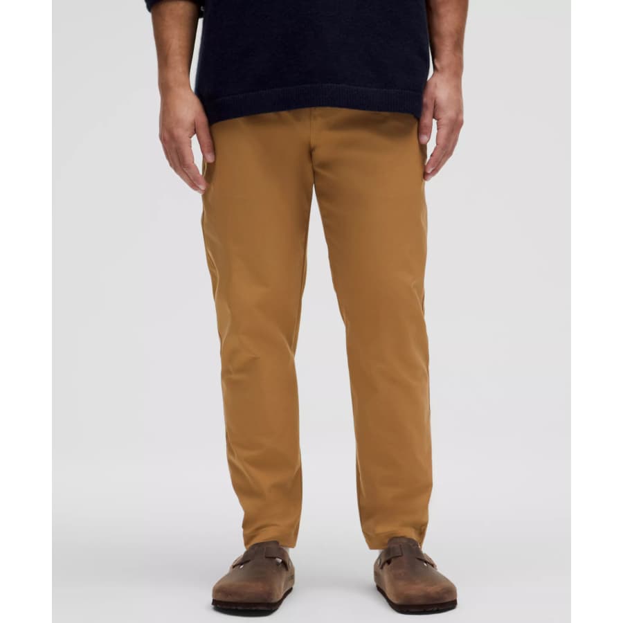 lululemon Men's Slim-Tapered Smooth Twill Trouser: $74