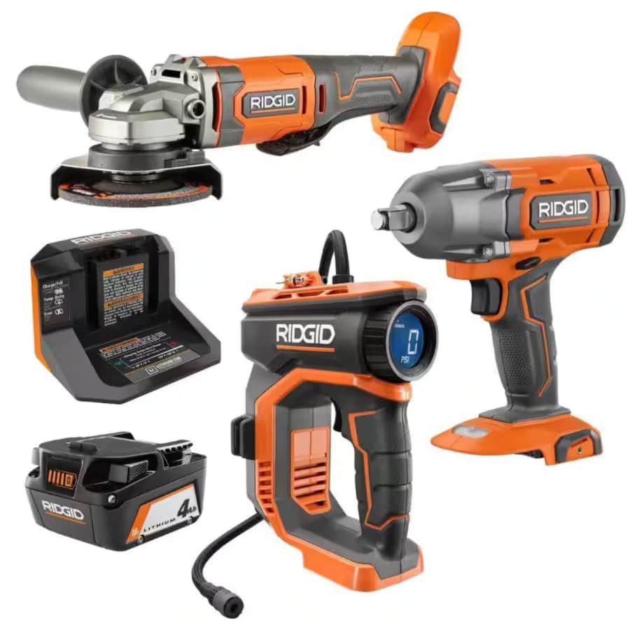 Ridgid Power Tool Combo Kits Deals at Home Depot: Up to 57% off Ridgid Power Tool Combo Kits Deals at Home Depot: Up to 57% off