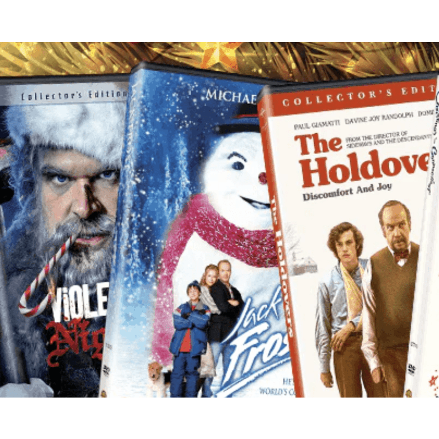 GRUV Holiday Movie Deals: Save on DVDs, Blu rays, and 4K