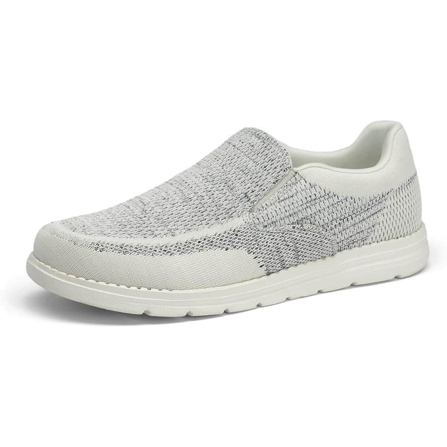 Bruno Marc Men's Slip-On Loafers Light Grey: $23.99