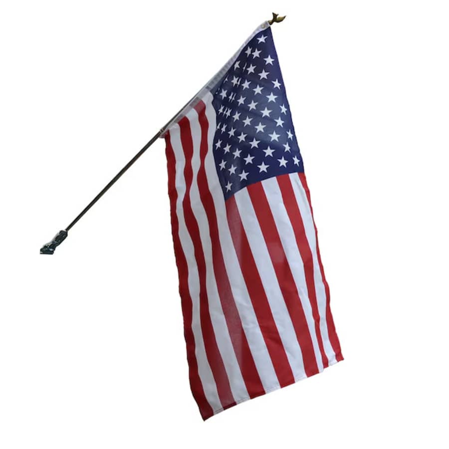Valley Forge Flag 4.92x3-Foot Patriotic House Flag Kit: $9.98 Valley Forge Flag 4.92x3-Foot Patriotic House Flag Kit: $9.98