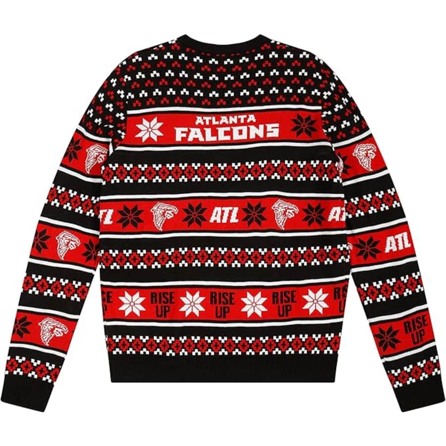 Men's NFL Team Big Logo Ugly Holiday Sweater: From $26