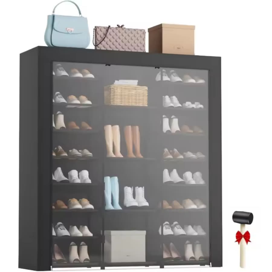 9-Tier Shoe Rack: $35