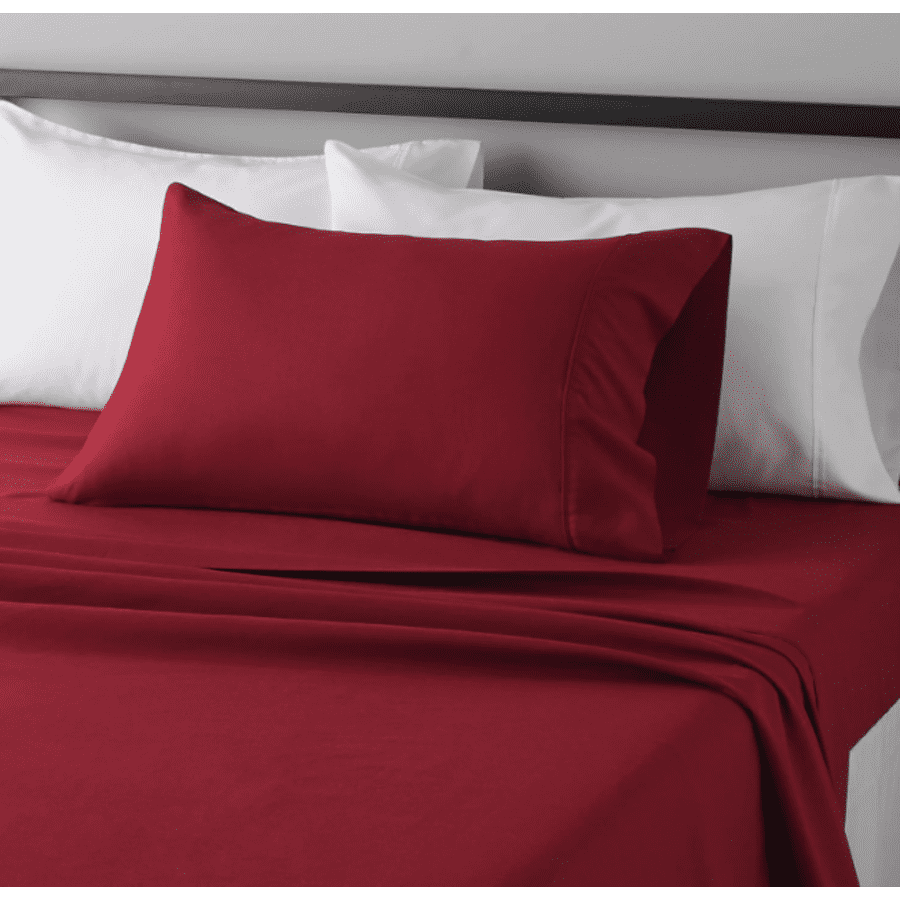 Amazon Basics 14" Deep Lightweight Microfiber 3-Piece Twin Bed Sheet Set: $9.79