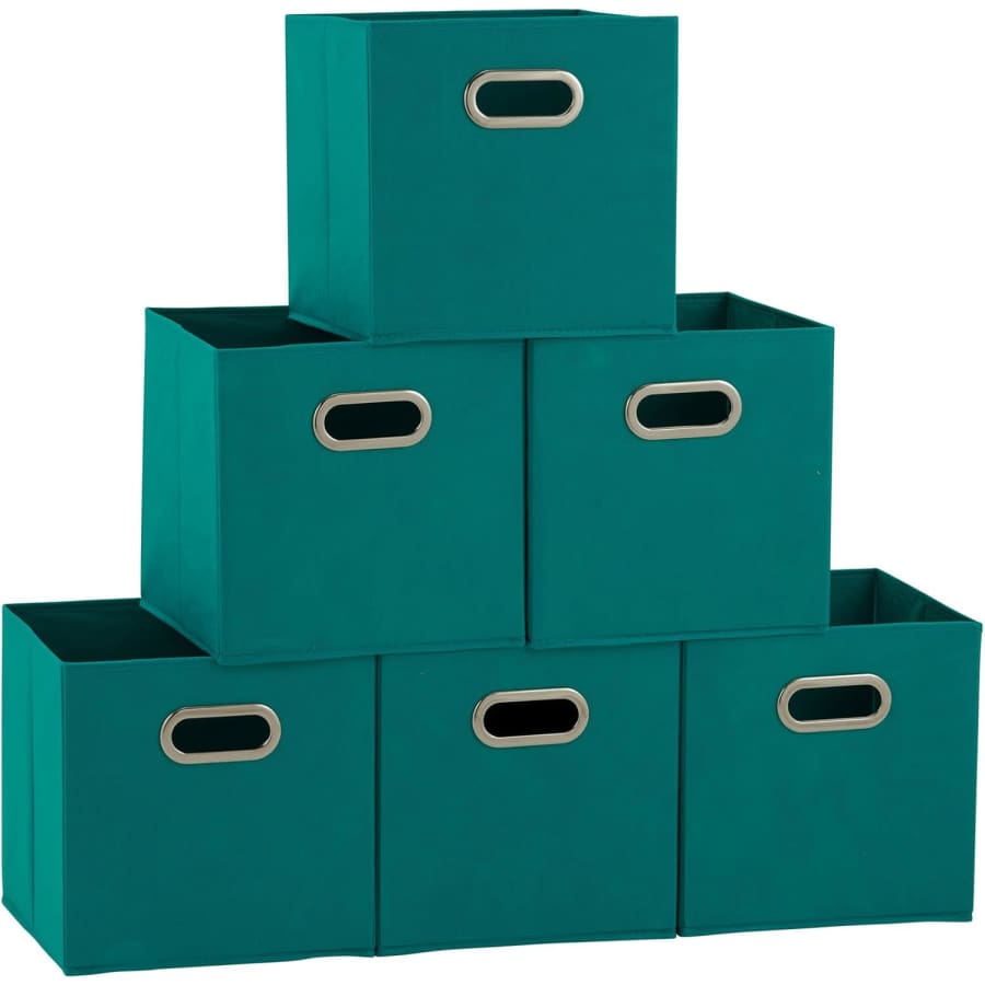 Household Essentials 83-1 Foldable Fabric Storage Bin 6-Pack: $13 Household Essentials 83-1 Foldable Fabric Storage Bin 6-Pack: $13