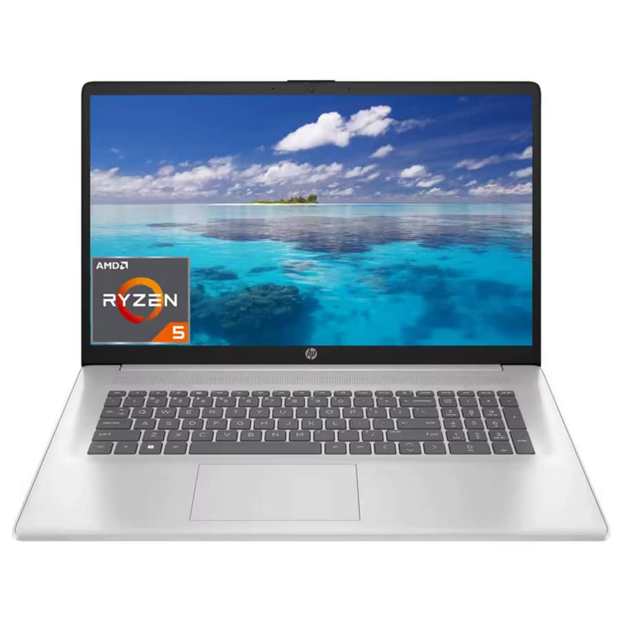 HP Ryzen 5 17.3" Laptop: $404