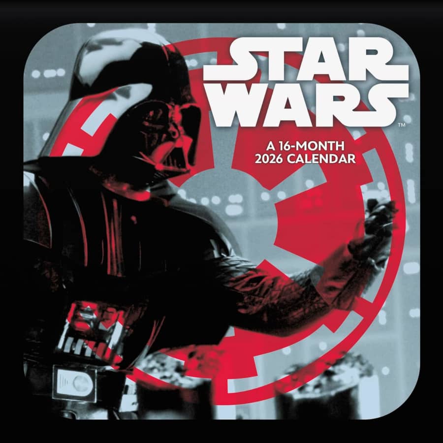 Star Wars 2026 Wall Calendar: $9.99